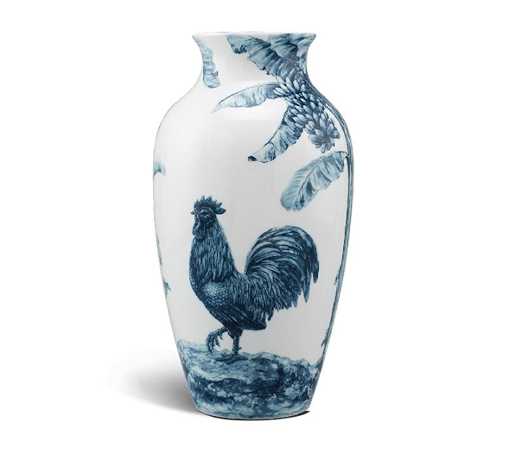 Chiếc bình hoa sứ Minh Long - phuctuonggold-com