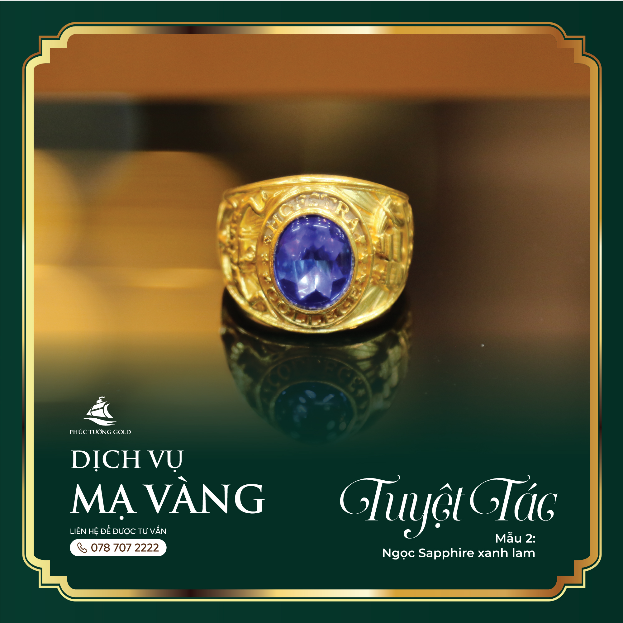 mạ vàng nhẫn 24k